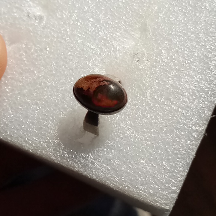 Opal Ring Silver